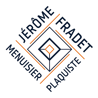 Logo Menuiserie Fradet, menuiserie isolation plâtrerie dans l'Indre